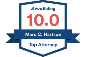 Avvo Rating 10 Marc C. Hartsoe Top Attorneys