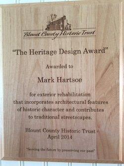 Historic Preservation Award 2014